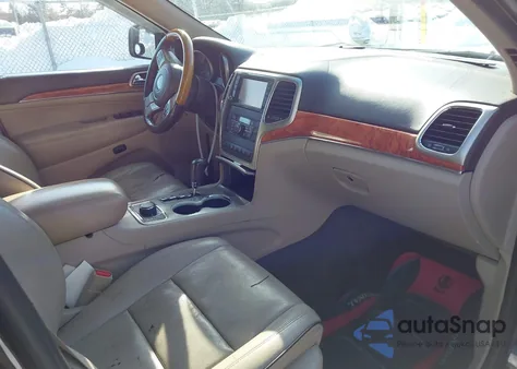 2012 Jeep Grand Cherokee Overland z USA, uszkodzony, nr VIN 1C4RJFCGXCC325452